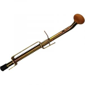 KOTARBAU 5907465908641 Arrêt de portail Doré/jaune 420 mm
