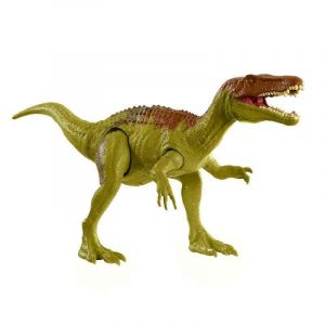 Mattel Jurassic World - Baryonyx Limbo Attaque Sonore - Figurine Dinosaure - Dès 4 ans