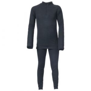 Trespass Unite360 - Ensemble de T-shirt et pantalon thermique - Enfant unisexe (2/3 ans) (Noir) - UTTP980