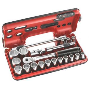 Facom SL.DBOX501 - Coffret 1/2 Detection Box métriques 12 pans