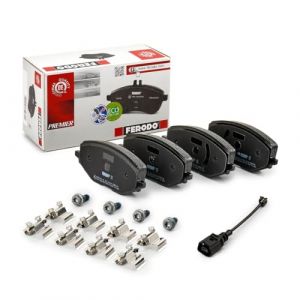 Ferodo Plaquettes de frein X4 pour VOLKSWAGEN: Caddy, Golf & AUDI: A3 & SKODA: Octavia & CUPRA: Leon & SEAT: Leon (Ref: FDB5194)