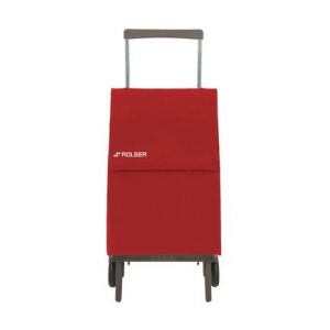 Rolser Chariot de Marché Pliable 2 Roues Plegamatic MF - Rouge