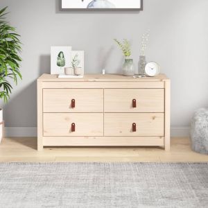 VidaXL Armoire latérale 100x40x54 cm Bois de pin massif