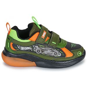 Primigi Baskets basses enfant HOT WHEELS B G LIGHTS Kaki - Taille 25,27,30,31,32,34,35