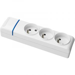 Solera - Multiprise Blanche 3 prises 2P+T 16A