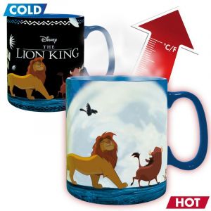 Disney - Mug Heat Change - 460ml - Le Roi Lion - Boite Carton