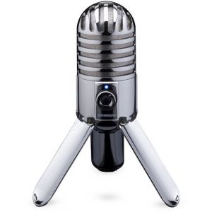 Samson Technologies Samson Meteor Mic Microphone &agrave; condensateur USB cardio&iuml;de Chrom&eacute;