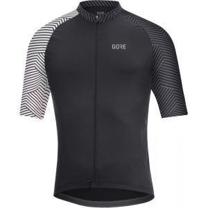 Image de Gore Wear C5 Optiline Maillot Homme Noir/Blanc FR : S (Taille Fabricant : S)