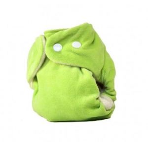 P'tits dessous Couche lavable So Bamboo avec insert taille 1 (3-9 kg) - Vert