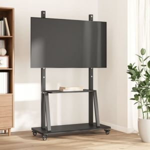 VidaXL Meuble tv sur roulettes pour écran 32-90 pouces max vesa