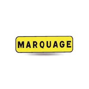 Taliaplast 525119 - Panonceau indication marquage km c2 900x250mm