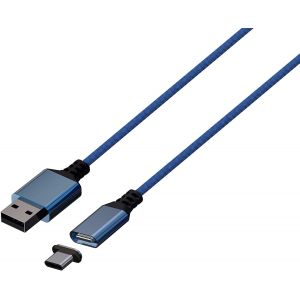 Konix Câble magnétique - 3m - Xbox Series X - Noir