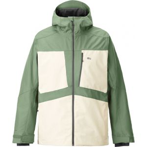 Picture Kory Jacket Men, vert/blanc S Vestes sports d'hiver