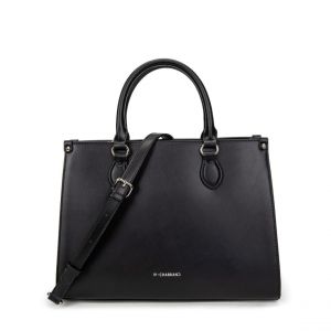 Chabrand Sac à main noir porté travers pour femme