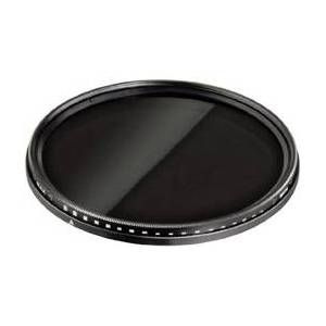 Hama 79149 - Filtre gris variable à densité neutre "ND2-400", traité, 49mm, noir