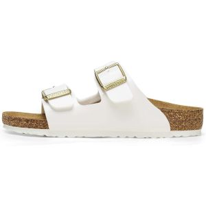 Birkenstock Arizona Patent Blanc - Bébé -