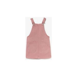 Le Temps des Cerises Robe enfant Salopette robe azure rose