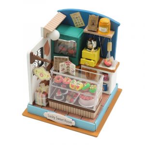 Dam P&acirc;tisserie de la chance. Maquette 3d r&eacute;aliste.