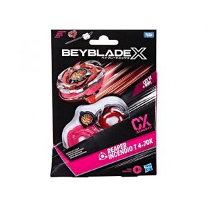 Hasbro Coffret toupie x reaper incendio t 4-70k - set toupie + lanceur - type equilibre + 1 carte