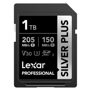 Lexar Carte SD Silver Plus UHS-1 1To V30 R205/W150