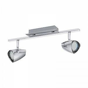 Eglo Applique Murale 2 spots CORBERA 2X3W Chrome - LIGHTING - 93673