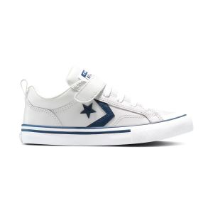 Converse Chaussures pro blaze strap enfant gris/bleu royal/blanc