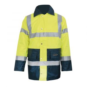 Manu France Parka de Chantier Haute Visibilité 3M Taille XXL