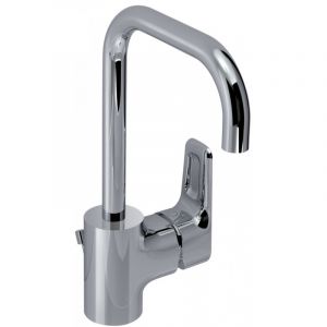 Ideal Standard Mitigeur lavabo monotrou B0753AA Kheops avec tirette et bonde polypropylène