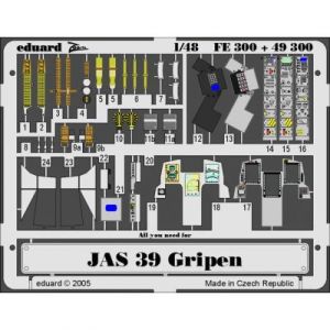 Eduard MAQUETTE JAS 39 GRIPEN ITALERI 1/48 49300