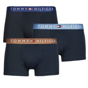 Tommy Hilfiger Boxers Lot de 3 Homme avec Ceinture &agrave; Motif Logo, Multicolore (PRP NVY/Hckory/BRK Blu), XXL