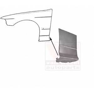 Van Wezel Avant Aile avant à gauche (Côté conducteur) BMW 3 Coupé (E36) (03/1992 - 04/1999)