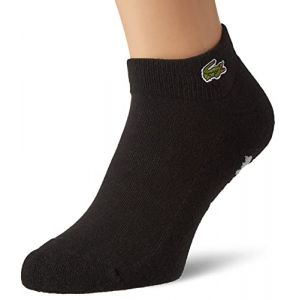 Lacoste Sport RA4188 Chaussettes, Noir/Argent Chine, 39/42 Mixte