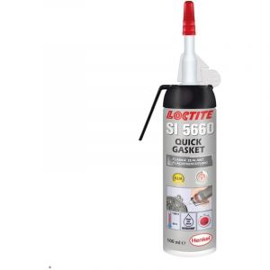 Loctite 5660 pate a joint silicone gris quick gasket cartouche 100 ml