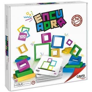 Cayro Jeu dadresse Encuadra - Multicolore - 27x27x65 cm