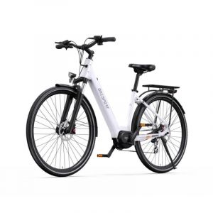 Image de Bicicleta eléctrica QUO Onesport OT07 motor central 250 W batería 36 V 14 Ah 27.5" frenos hidráulicos blanca