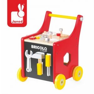 Image de Janod Chariot magnétique Bricolo Redmaster