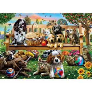 Master pieces Puzzle Premium Collection - Rendez-Vous au Parc