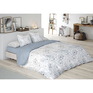 Pierre Cardin Parure de couette jewel Bleu Lit ½ persones 3 Pièces