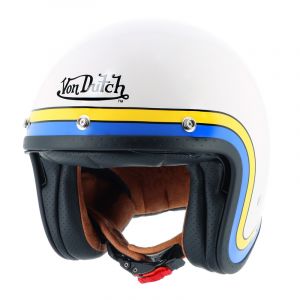 Helstons Casques Jet Big Eye Bleu Jaune