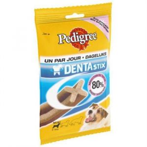 Image de Pedigree Dentastix pour chiots et petits chiens 7 sticks 110 g (Boîte de 7 sticks)