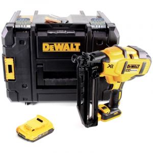 Dewalt DCN 660 18 V Brushless Cloueur de finition sans fil + Boîtier TSTAK VI + 1x Batterie DCB 183 2,0 Ah - sans Chargeur