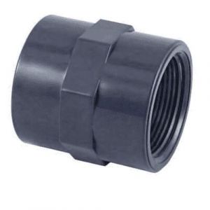 Jardiboutique Manchon mixte F à coller / F à visser - Ø 63 mm x 50 mm x 2 pouce