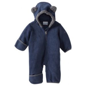 Columbia Enfant Combinaison Polaire, TINY BEAR II BUNTING, Polyester, Bleu