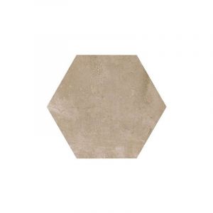 Urban Hexa Nut- Carrelage 29,2 X 25,4 Cm Hexagonal Uni Aspect Béton Taupe