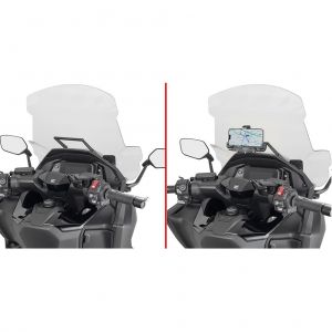 Givi Barre de fixation guidon Chassis pour support GPS
