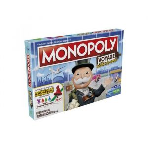 Monopoly voyage autour du monde - edition speciale version francaise - famille enfant - set jeu societe classique + carte