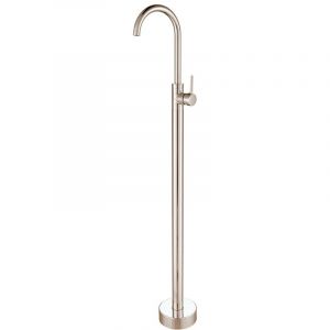 Kroos Robinet de baignoire sur pied simple avec poignée à levier unique