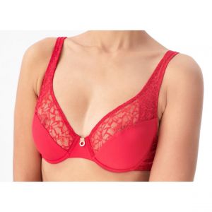 Image de Daniel Hechter Soutien-gorge emboitant armatures rouge - Couleur Rouge - Taille 90 E