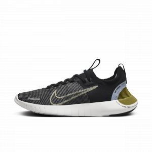 Nike Chaussures de Running Free Run Next Nature - Noir/Doré/Gris Femme, pointure 38½ - Noir - Taille 38½