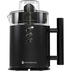 KitchenBrothers Presse-agrumes - Manuel - Avec bec et poign&eacute;e - 1L - Noir